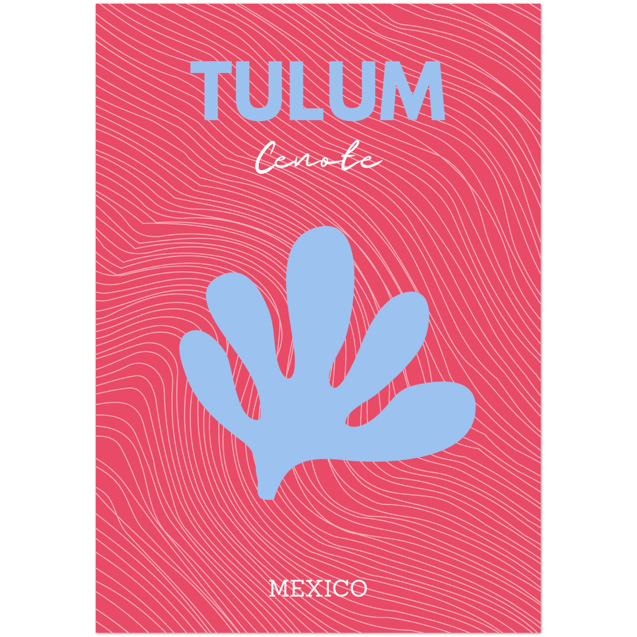 Tulum - A4, A3, A2 Posters Base - Poster Print Shop / Art Prints / PostersBase